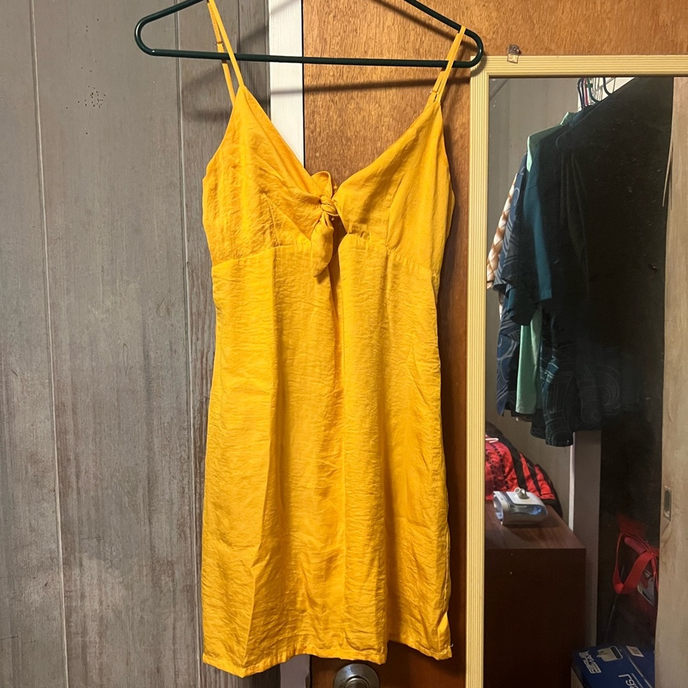 Urban Outfitters Mustard Dress